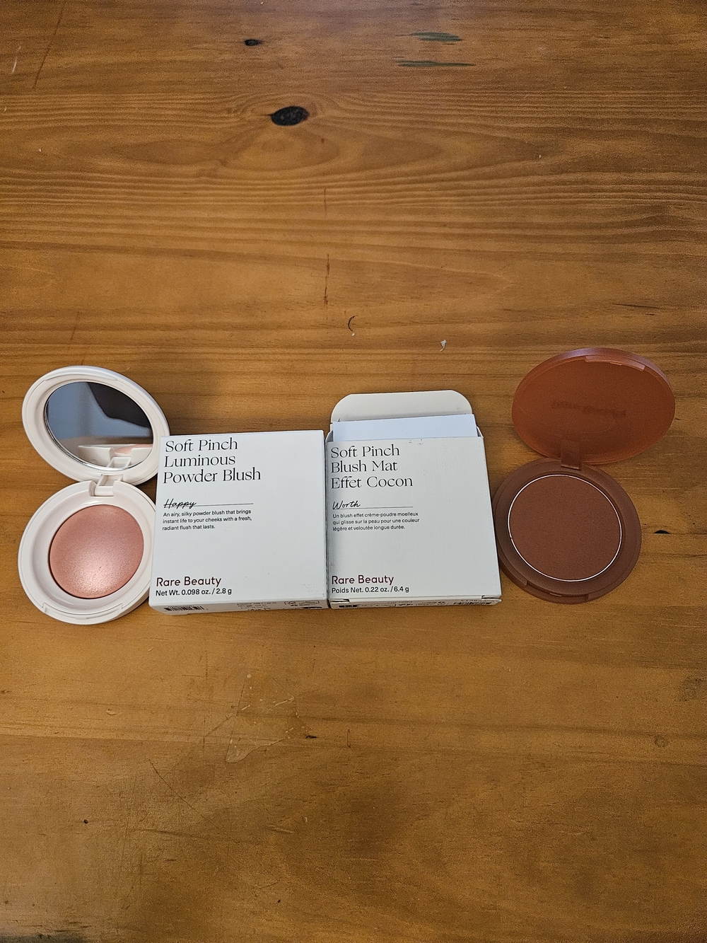 Rare Beauty Soft Pinch Blush Bundle Luminous Powder Blush Matte Bouncy Blush New